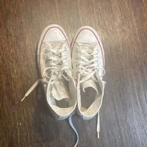 White high top converse
